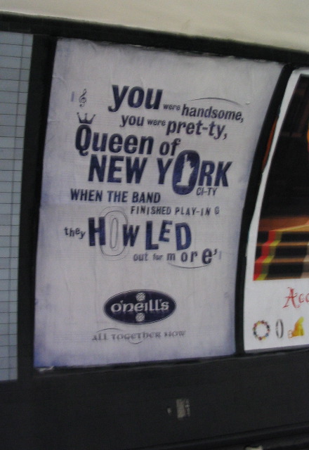 Fairytale ad in station