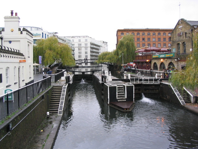 Canal Lock in Camden