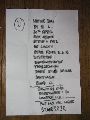 Bridgewater Set List 2